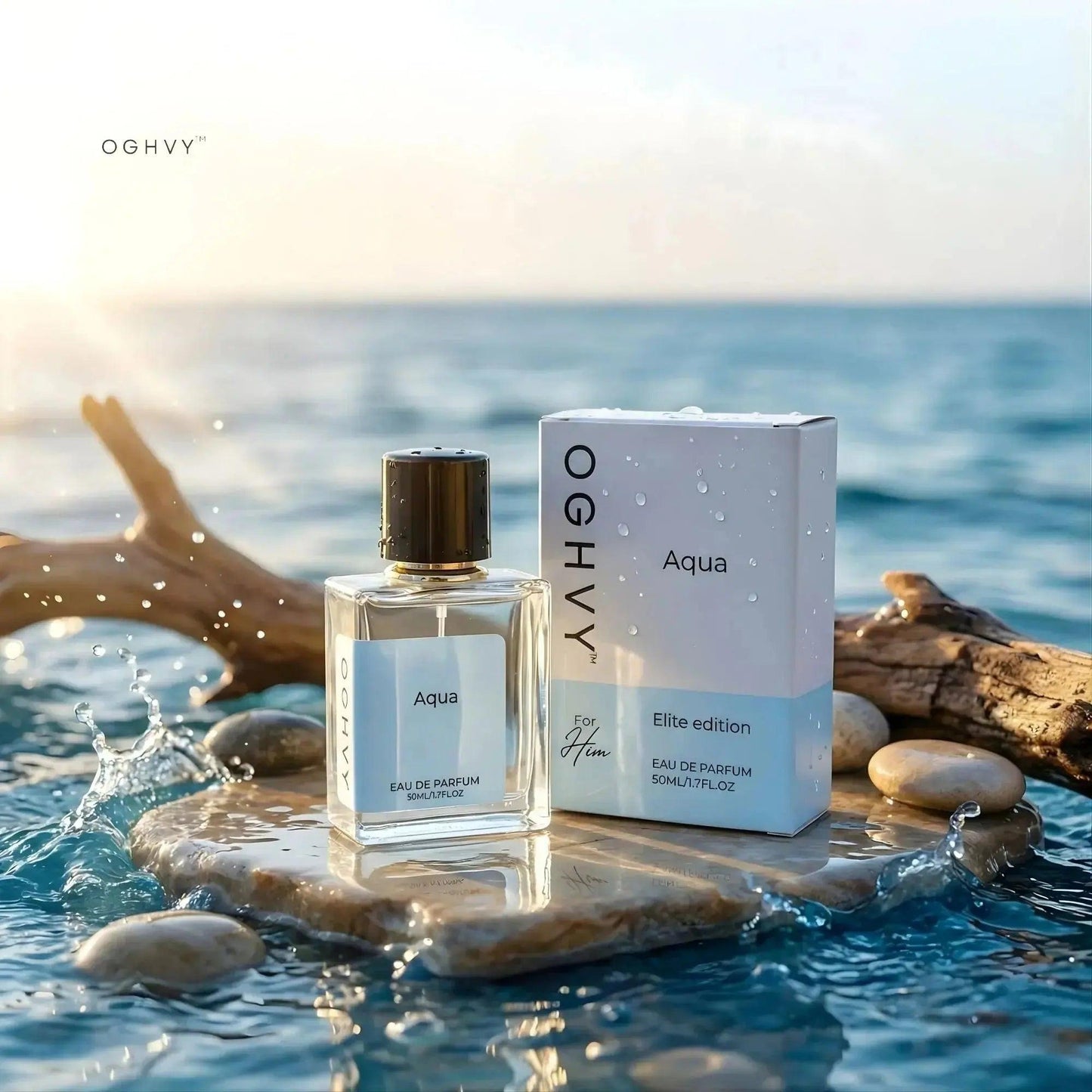 Aqua Perfume for Men 50ml | Fresh Aquatic Long Lasting Fragrance – OGHVY.