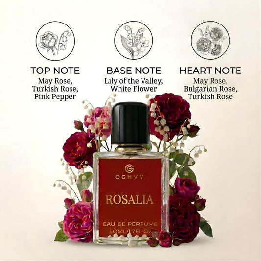 Rosalia - For Women 50ml | Rose with Lily Floral Fragrance.