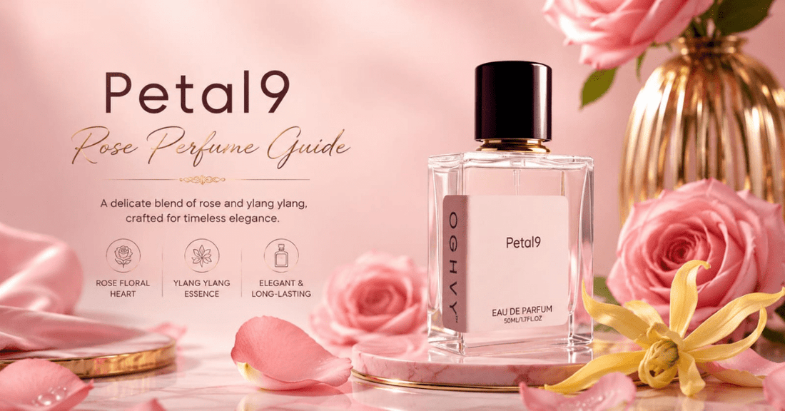 Best Rose Perfume for Women in India 2025 | OGHVY Petal9 Rose & Ylang - oghvy