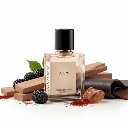 Allure Unisex Perfume 50ml | Saffron Leather Sandalwood Fragrance – OGHVY.