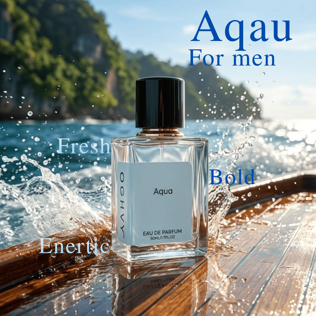 Aqua Perfume for Men 50ml | Fresh Aquatic Long Lasting Fragrance – OGHVY.