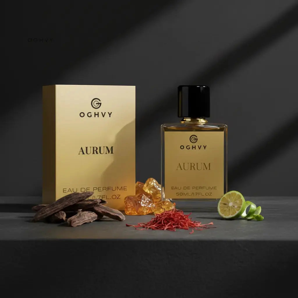 Aurum Unisex Perfume 50ml | Woody Floral Luxury Fragrance – OGHVY.