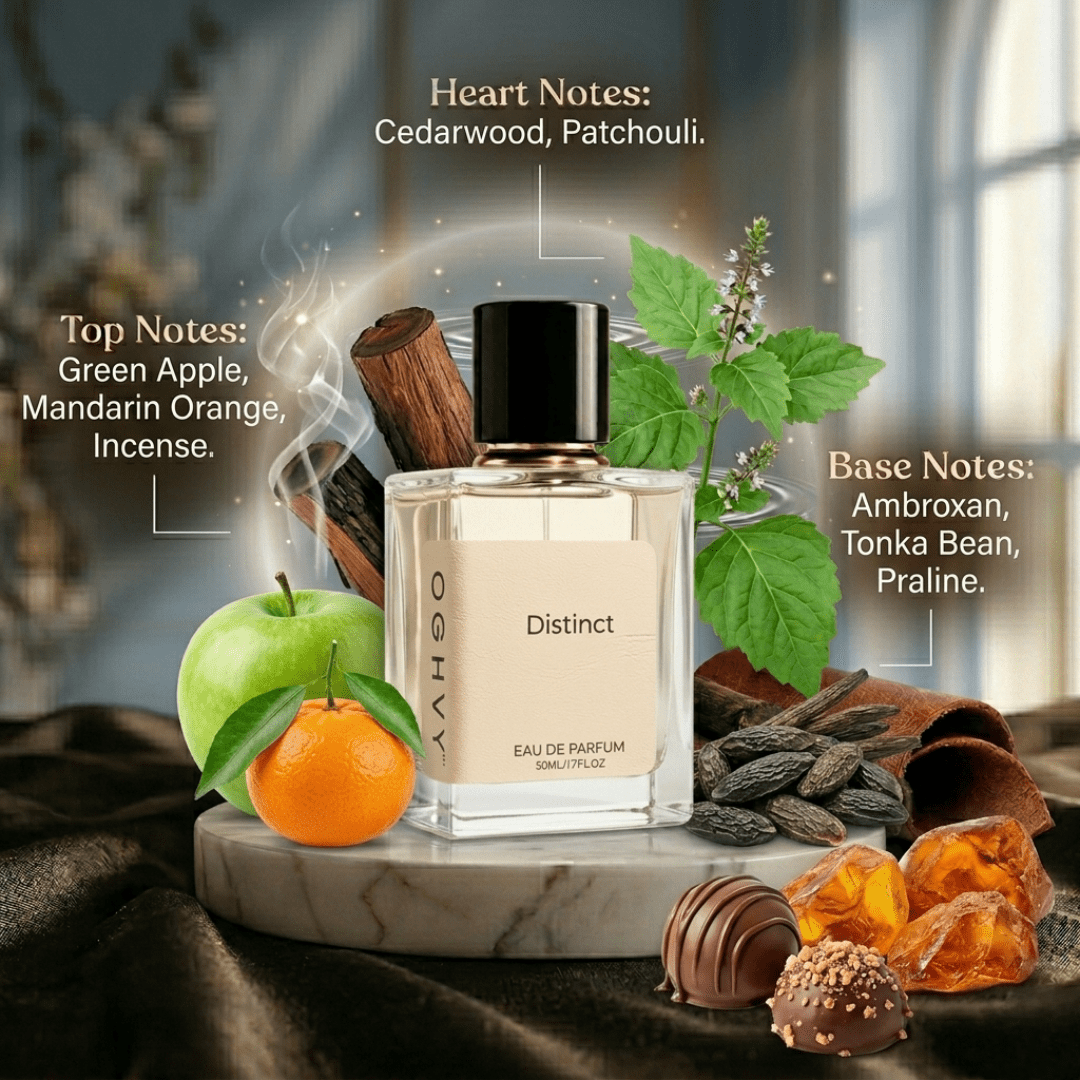 Distinct Perfume for Men 50ml | Fresh Woody Long Lasting Fragrance – OGHVY.