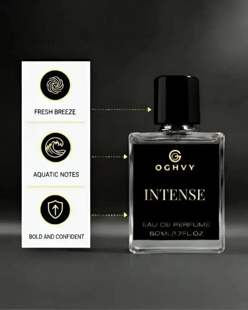 Intense Men's Perfume 50ml | Fresh Woody Long Lasting Fragrance – OGHVY.