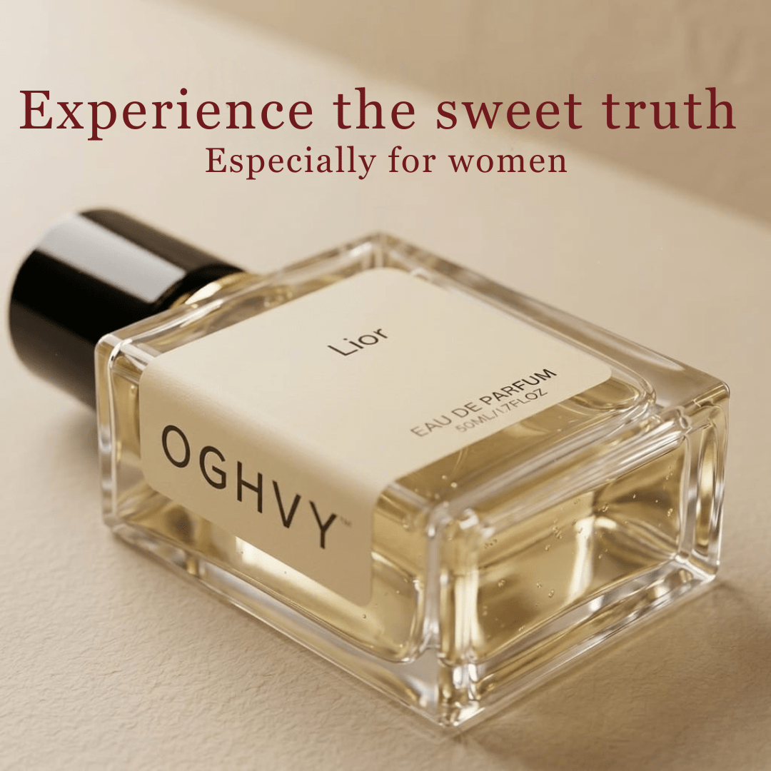 Lior perfume Vanilla & Almond Perfume for Women 50ml | Sweet Floral Fragrance.
