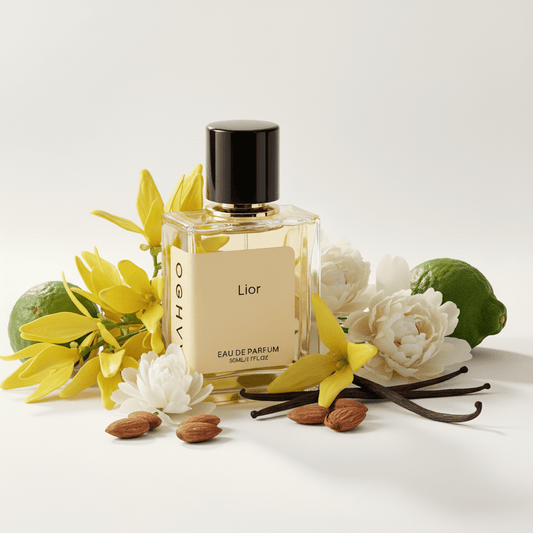 Lior perfume Vanilla & Almond Perfume for Women 50ml | Sweet Floral Fragrance - oghvy