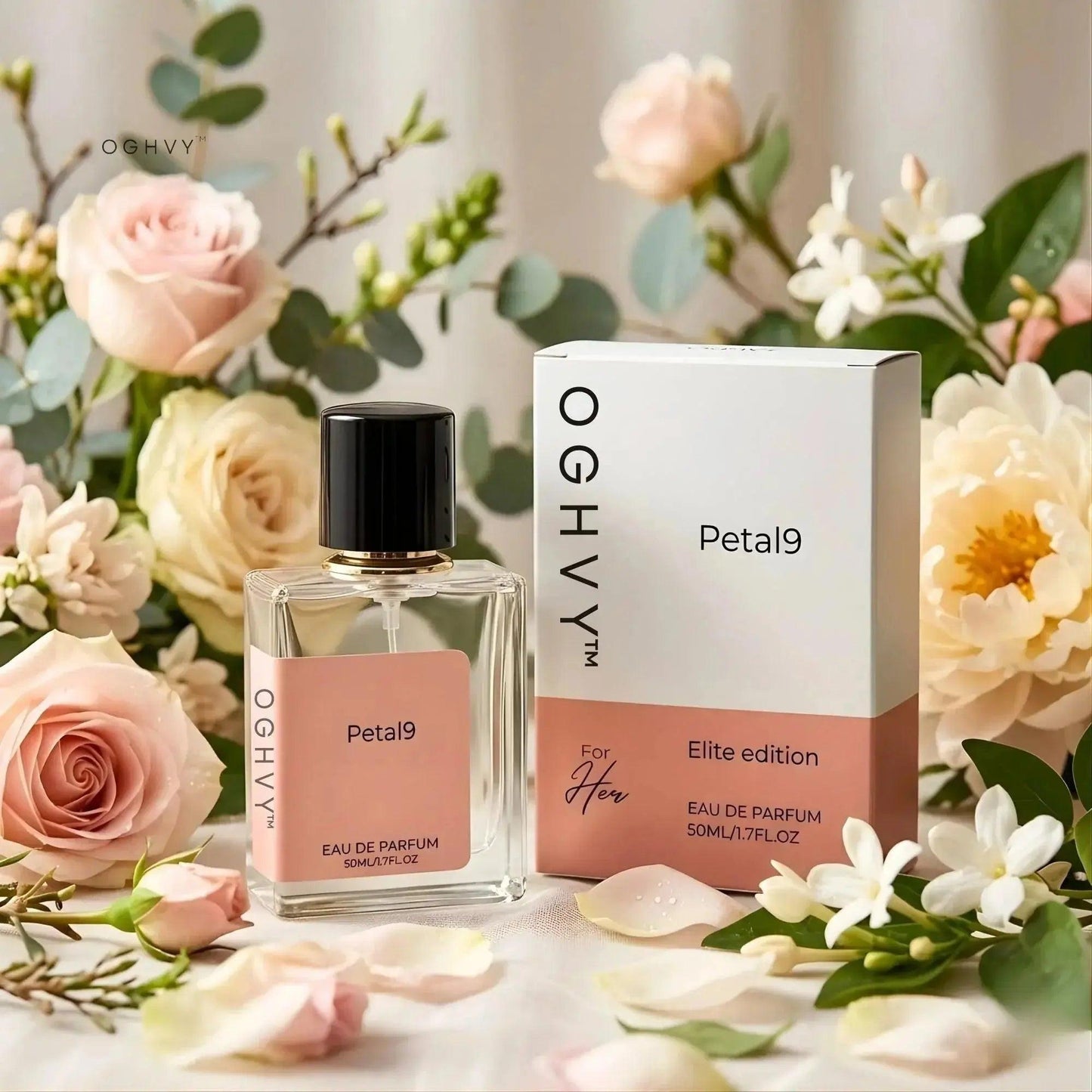 Petal9 Rose & Ylang Perfume for Women 50ml | Floral Long Lasting Fragrance – OGHVY.