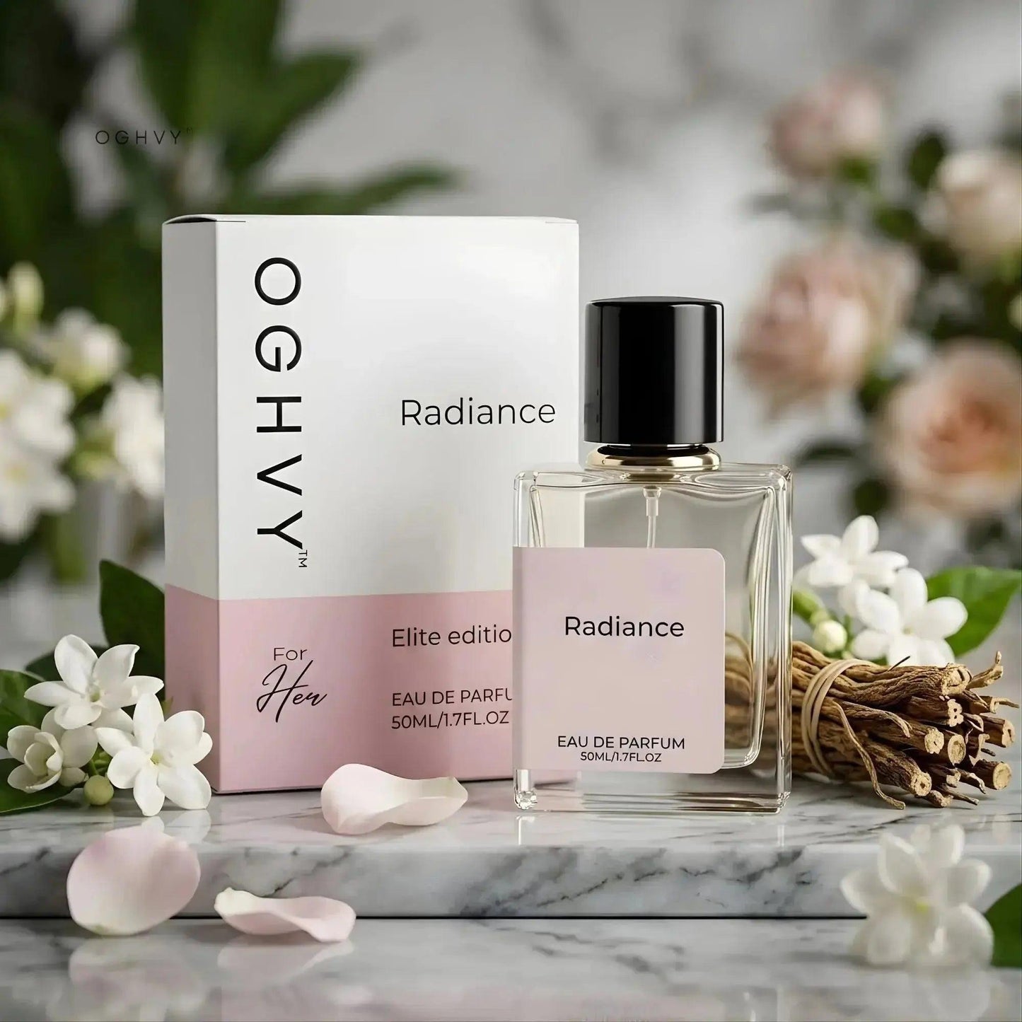 Radiance Perfume for Women 50ml | White Floral Long Lasting Fragrance – OGHVY.