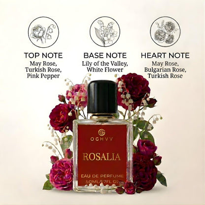 Rosalia - For Women 50ml | Rose with Lily Floral Fragrance.